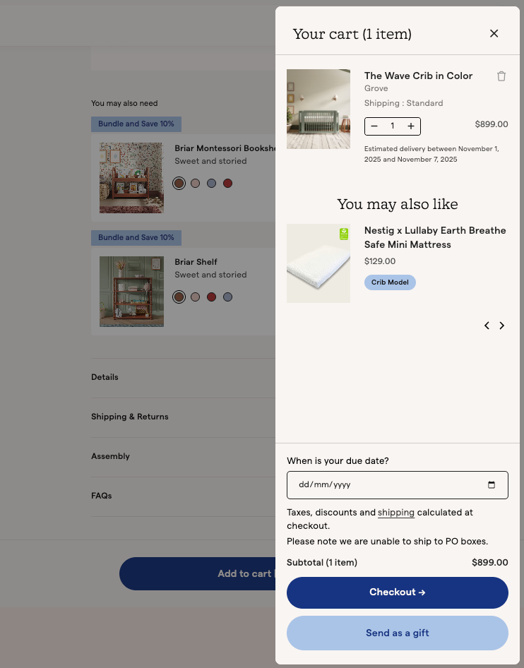 The Wave Crib by Nestig