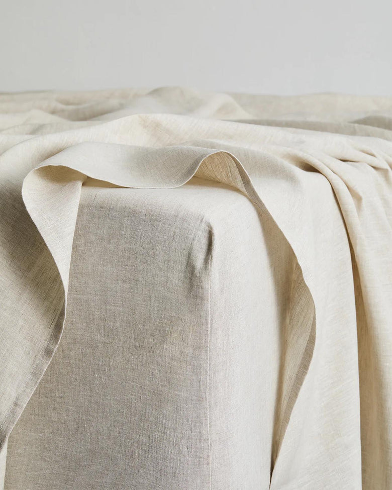 Charcoal & Oatmeal Bedding