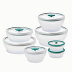 Glass Round Dish Set by Anyday