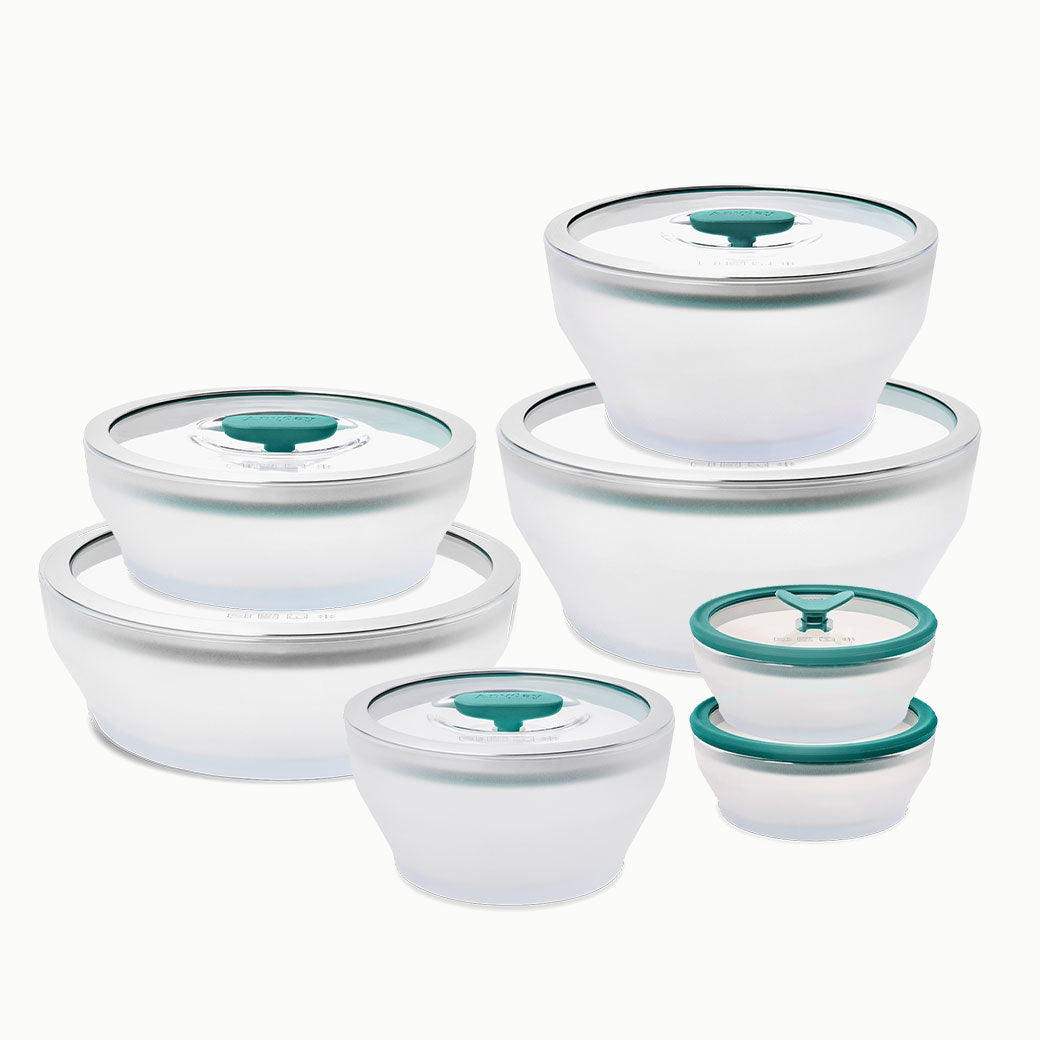 Glass Round Dish Set by Anyday