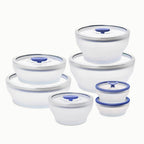 Glass Round Dish Set by Anyday