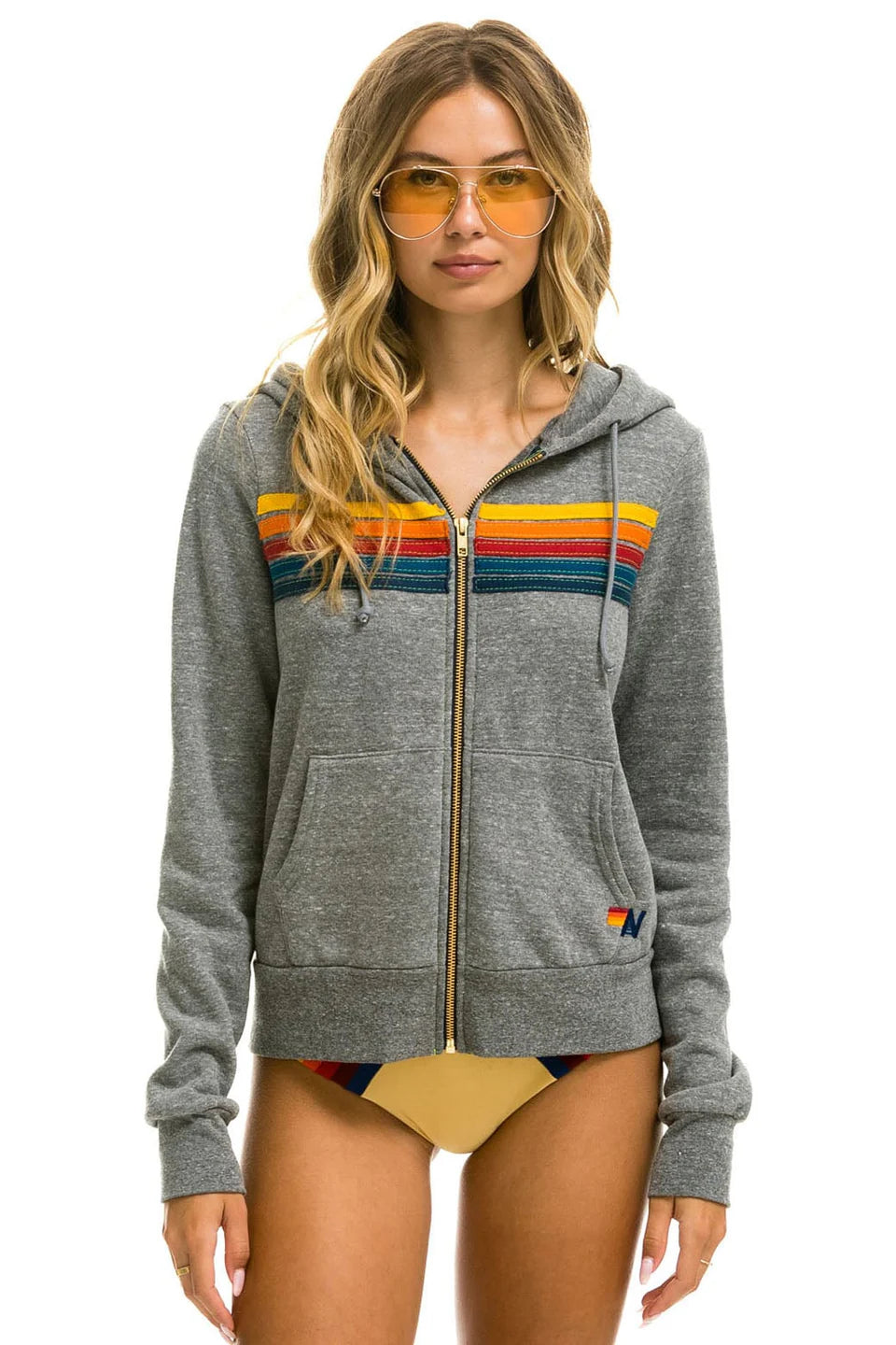 5 Stripe Hoodie by Aviator Nation