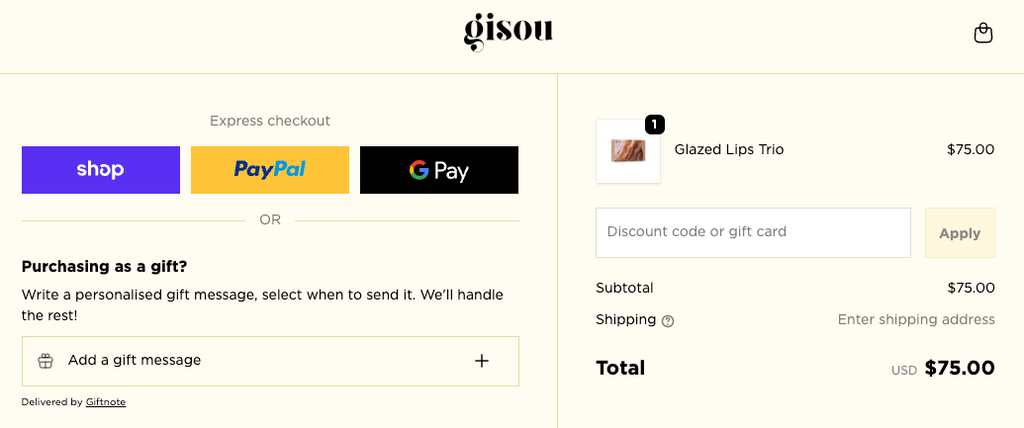 Glazed Lips Trio by Gisou