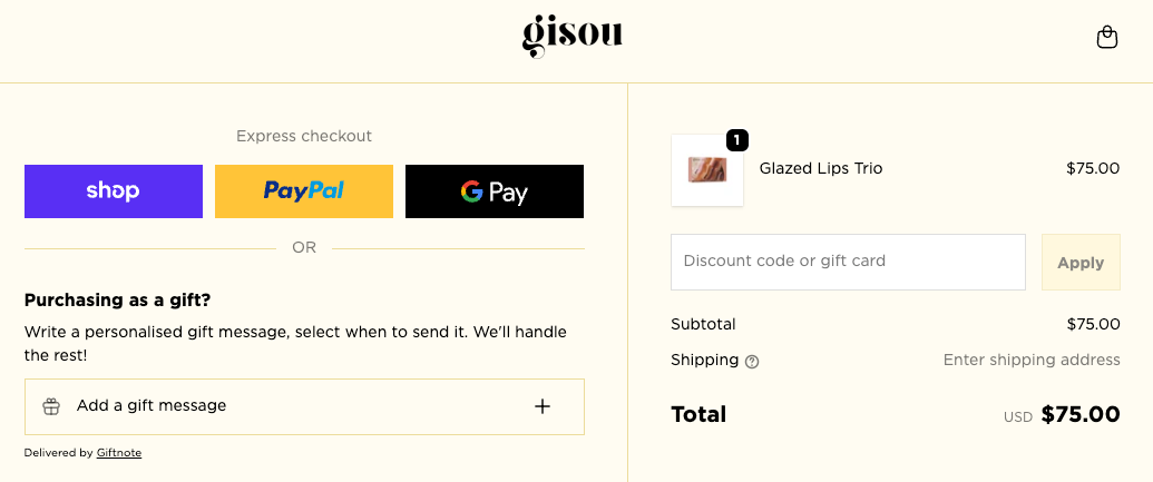 Glazed Lips Trio by Gisou