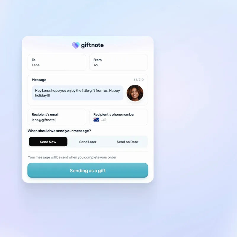 Send it as a gift